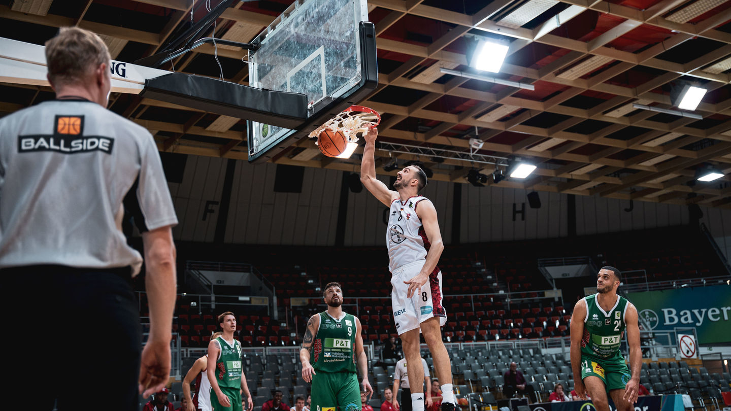 Dejan Kovacevic war mit 20 Punkten Topscorer gegen die EPG Baskets aus Koblenz / Foto: Nils Althoff
