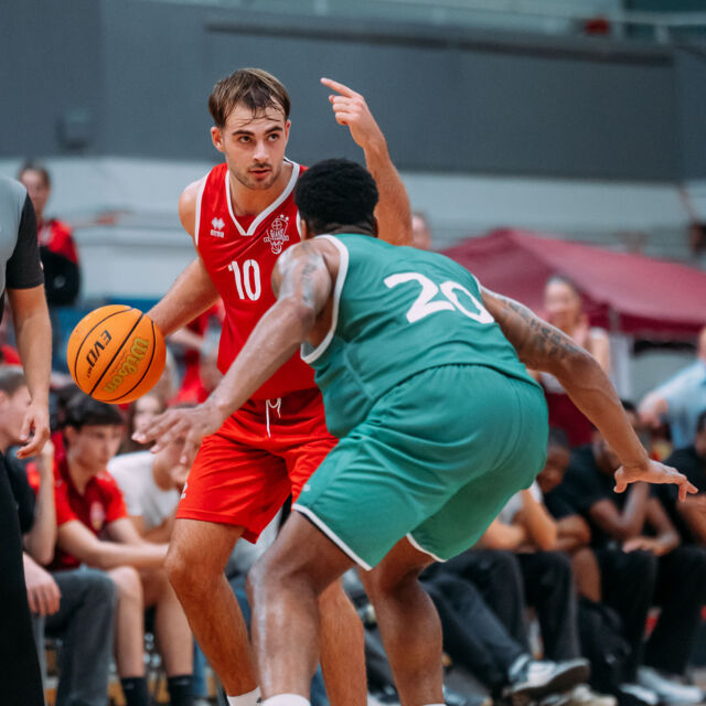 Sebastian Brach und die GIANTS mussten gegen Trier eine Niederlage hinnehmen / Foto: Nils Althoff