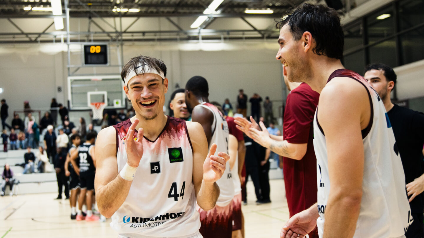 Jubelt von nun an im GIANTS-Dress: Luca Michels (#44) / Foto: Iserlohn Kangaroos