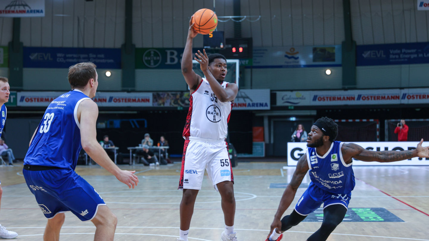 Joel Lungelu hofft auf einen weiteren Sieg gegen die SG ART Giants Düsseldorf / Foto: Frank Fankhauser (@effefffoto)