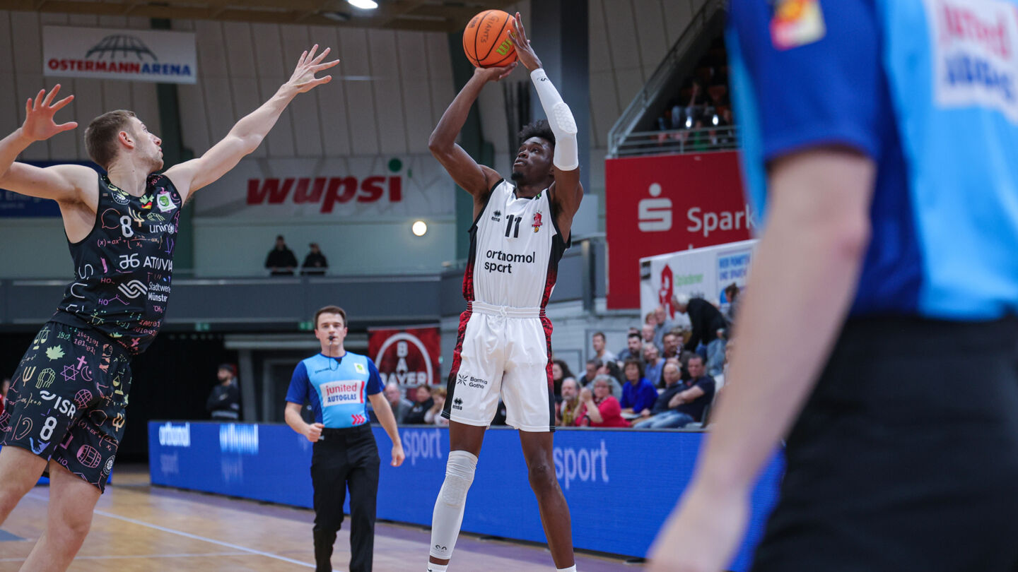 Erzielte beim 97:96-Hinspielsieg gegen Münster sechs Zähler: Ric Lynch / Foto: Frank Fankhauser (@effefffoto)