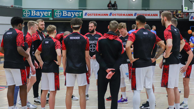 Warten müssen die "Riesen vom Rhein" auf ihren Gegner in den Playoffs 2022 / Foto: Frank Fankhauser