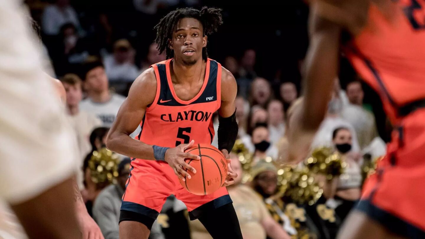 Ricardo Lynch (hier im Trikot der Clayton State University 2022) spielt 2025/26 für BAYER / Foto: CSU