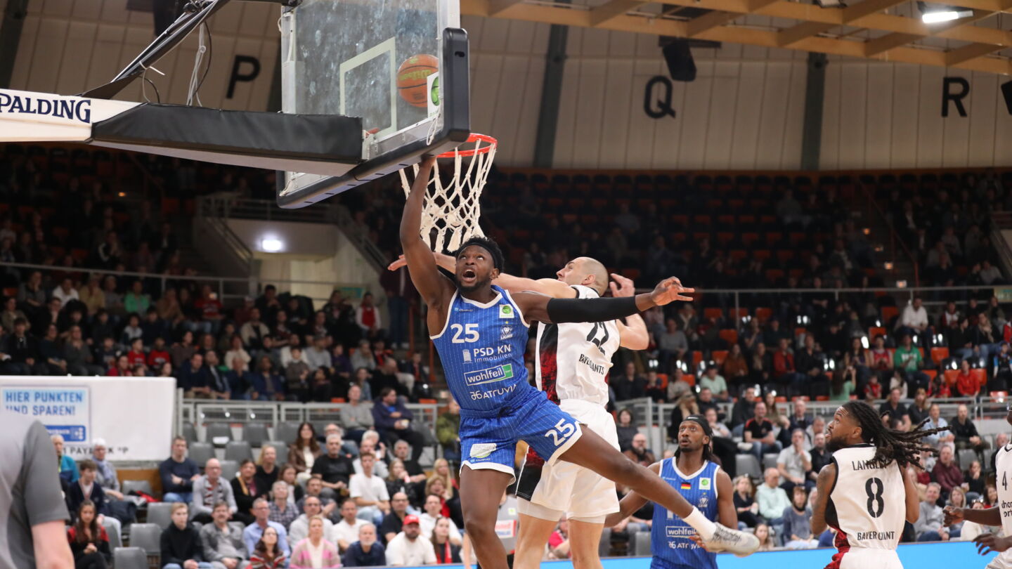 Dennis Heinzmann & Co. hatten gegen Karlsruhe das Nachsehen / Foto: Uwe Pulsfort