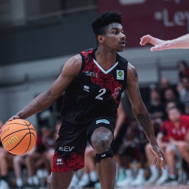War mit 12 Punkten bester Scorer der GIANTS: Trey McBride / Foto: Nils Althoff