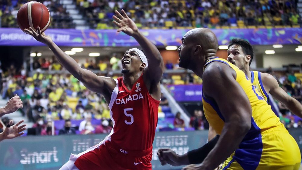 Kadre Gray (hier im Trikot der kanadischen Nationalmannschaft) wirbelt künftig für die GIANTS über das Feld / Foto: FIBA