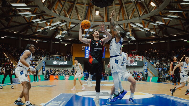 Es war ein schwerer Abend für Luca Finn Kahl und die GIANTS / Foto: dieLICHTBUILDER