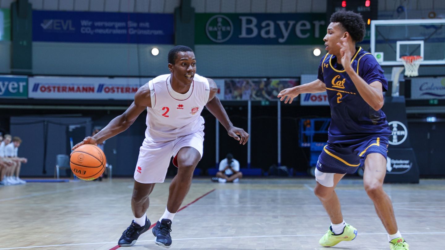 Melik Martin und die BAYER GIANTS Leverkusen gehen künftig getrennte Wege / Foto: Frank Fankhauser