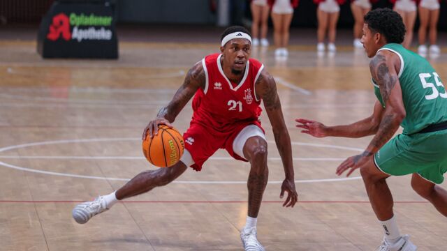 Auch in Essen einer der besseren Leverkusener: John Williams Jr. / Foto: Frank Fankhauser (Instagram: @effefffoto)