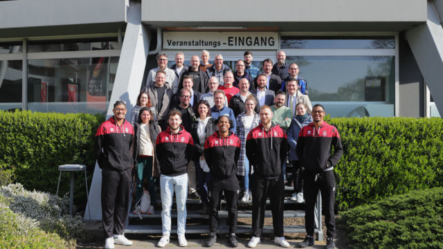 Das Netzwerk für Leverkusen und die GIANTS unterstützen sich gegenseitig. Foto: DNFL