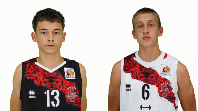Bela Doleviczenyi (links) und Tassilo Baumüller sind zum 3x3-Lehrgang des DBB eingeladen. Fotos: Fankhauser