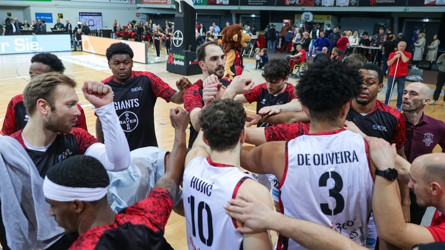 Es gilt: Die BAYER GIANTS treffen auf die Dresden Titans / Foto: Frank Fankhauser
