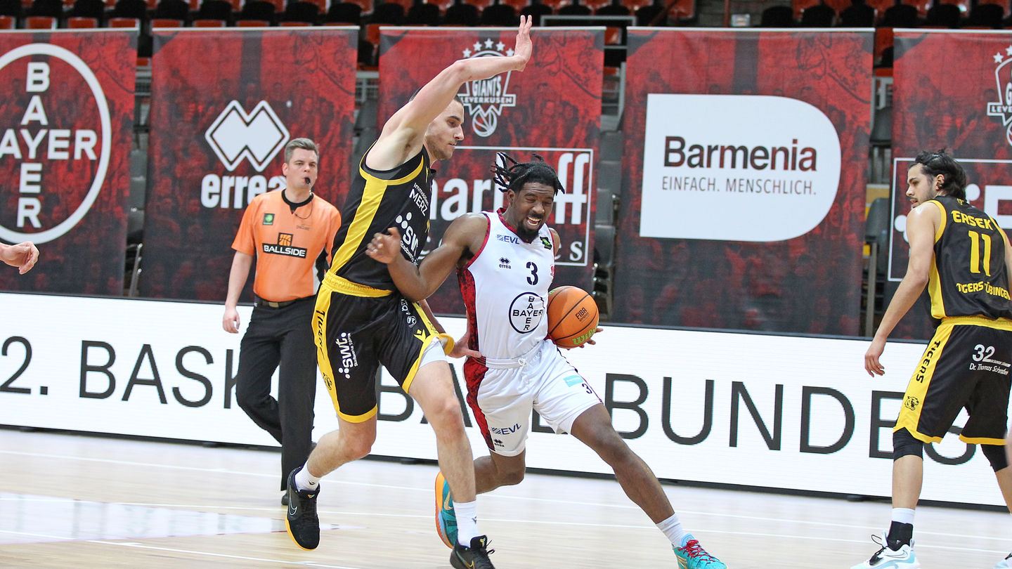 Quentin Goodin & Co. bekommen es im Halbfinale mit den Tigers Tübingen zu tun / Foto: Michael Fleschenberg