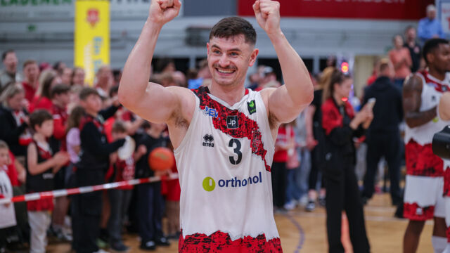 Möchte auch künftig mit den GIANTS feiern: Luca Finn Kahl / Foto: Frank Fankhauser