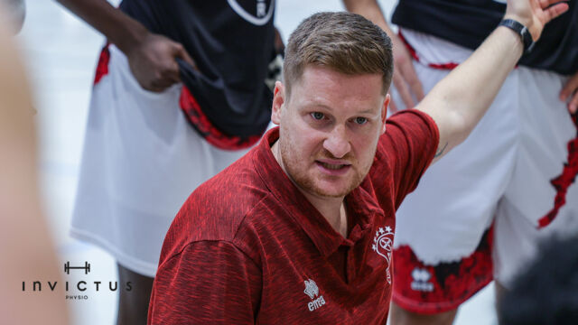 Das NBBL-Team von Coach Philipp Stachula zeigte in Göttingen eine tolle Energie-Leistung. Foto: Fankhauser
