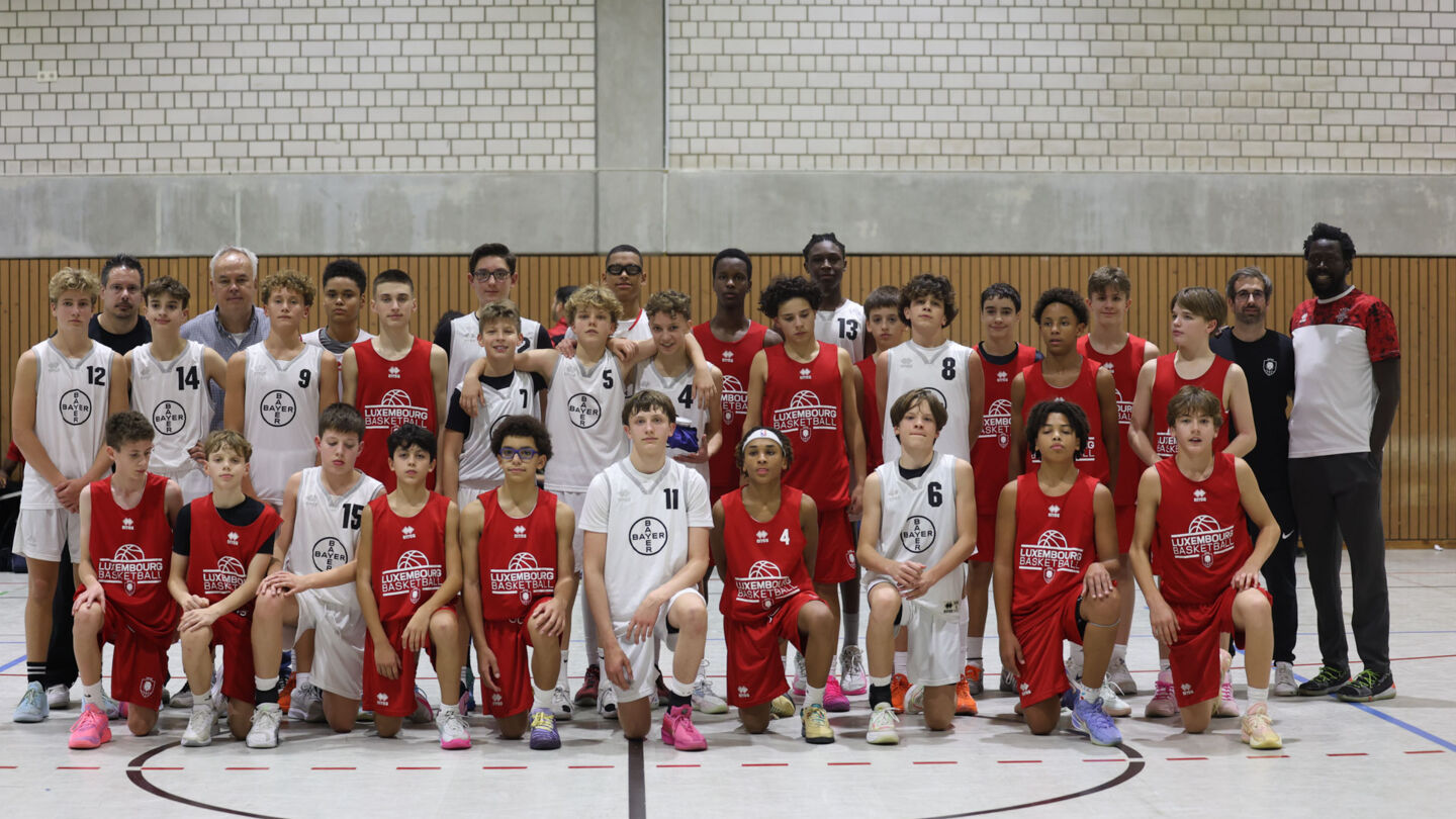 Die U14.1 gewann auch gegen die Luxemburgische Nationalmannschaft. Foto: Scheel