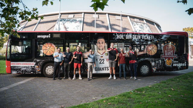 Die GIANTS und die wupsi gehen eine abgefahrene Partnerschaft ein. Foto: Althoff