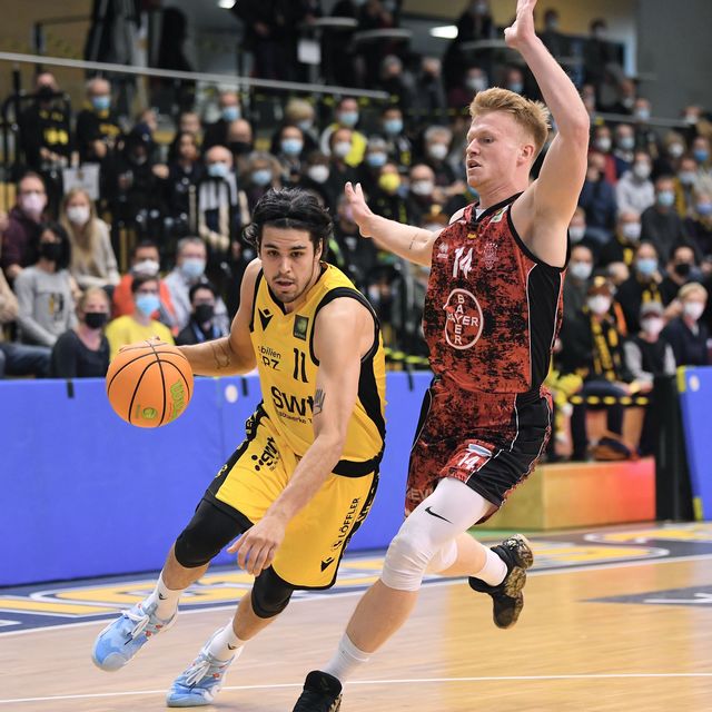 Luis Figge und die GIANTS hatten gegen Tübingen das Nachsehen / Foto: Markus Ulmer