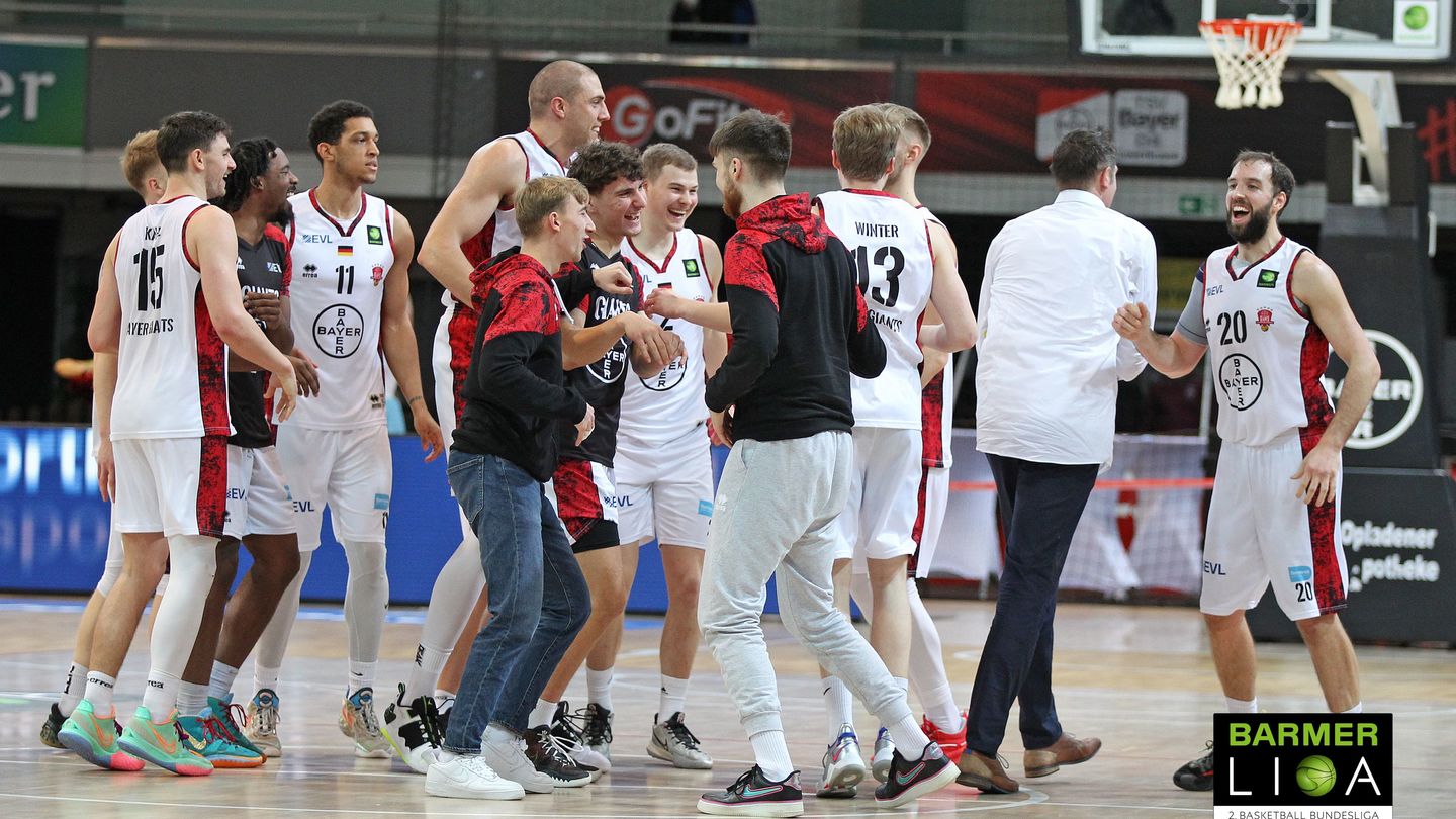 Einmal mehr konnten die BAYER GIANTS nach Verlängerung einen Sieg feiern / Foto: Michael Fleschenberg