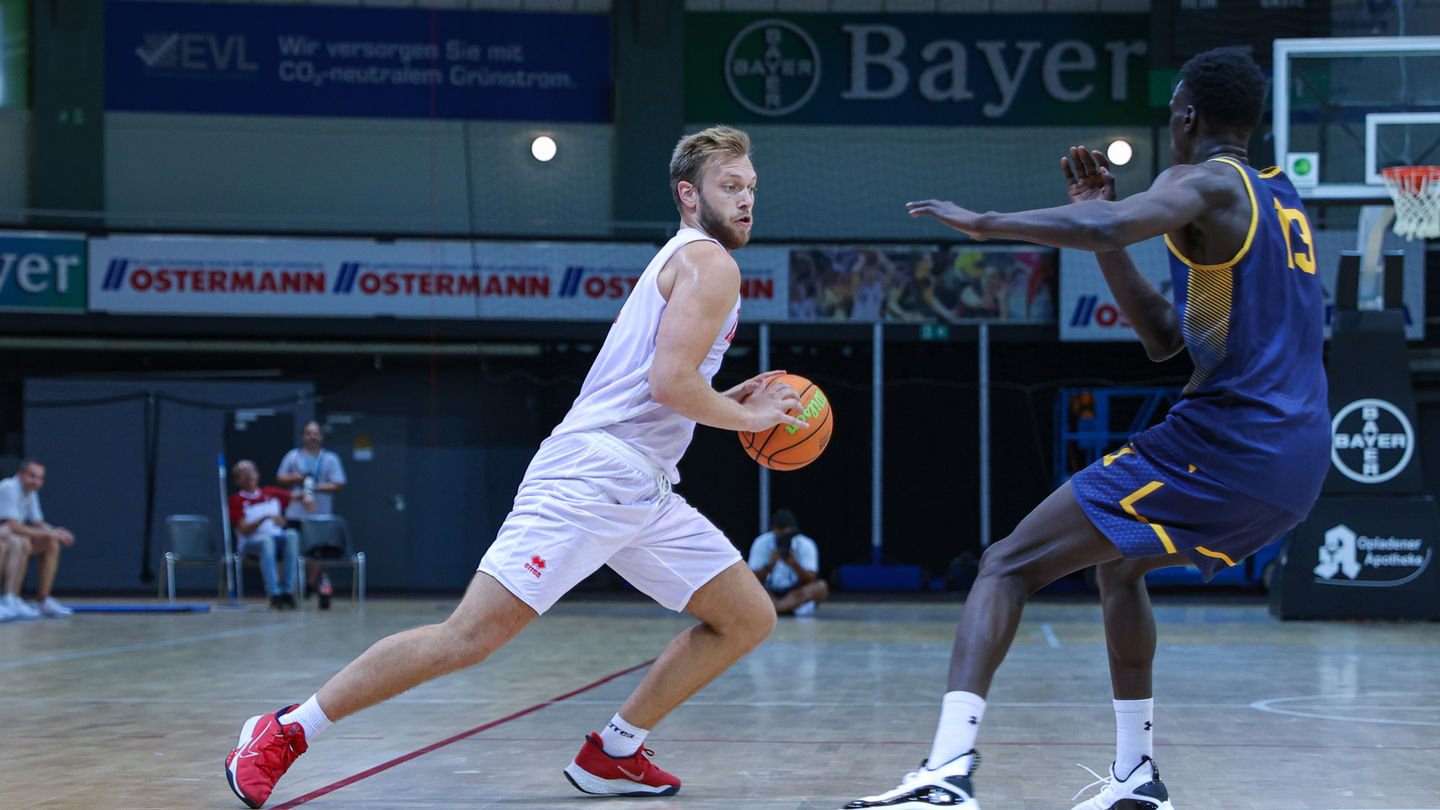 Für Melvin Jostmann und seine Teamkollegen steht das nächste Testspiel in der Ostermann-Arena auf dem Programm / Foto: Frank Fankhauser