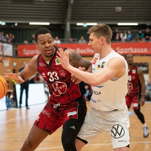 Auch 15 Punkte von Nick Hornsby konnten die BAYER-Niederlage nicht verhindern / Foto: VfL SparkassenStars Bochum