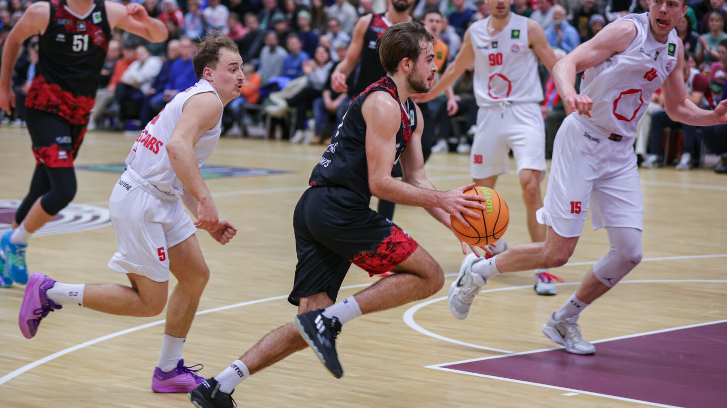 Sebastian Brach (hier im Jahr 2024 in Köln) konnte schon zweimal gegen die RheinStars mit BAYER gewinnen / Foto: Frank Fankhauser