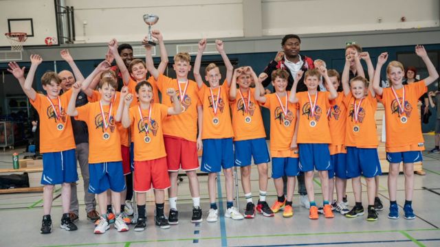 "The Winner takes it all" - das Gymnasium Odenthal holt sich zum sechsten Mal den Titel in der GL (Foto: Nils Althoff)