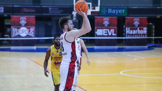 Thomas Fankhauser erzielte drei Punkte und sicherte sich drei Rebounds / Foto: F. Fankhauser