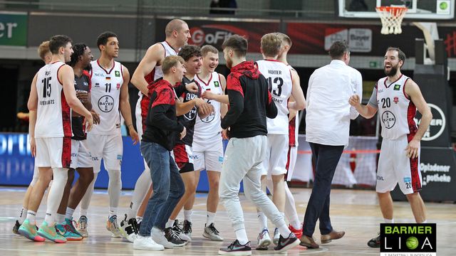 Einmal mehr konnten die BAYER GIANTS nach Verlängerung einen Sieg feiern / Foto: Michael Fleschenberg
