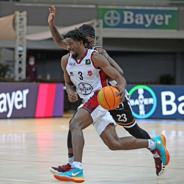 Wusste mit 14 Punkten gegen die Itzehoe Eagles zu glänzen: Quentin "Q" Goodin / Foto: Michael Fleschenberg