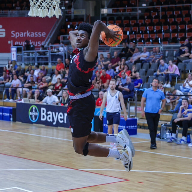 Dunkte was das Zeug hielt: Trey McBride / Foto: Frank Fankhauser (@effefffoto)