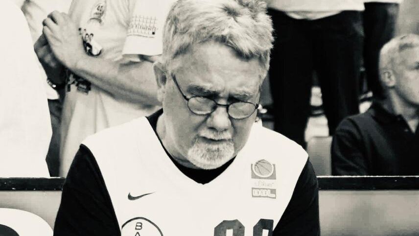 Kurt Geier nach dem BBL-Abstieg der BAYER GIANTS 2008 / Foto: Michael Fleschenberg