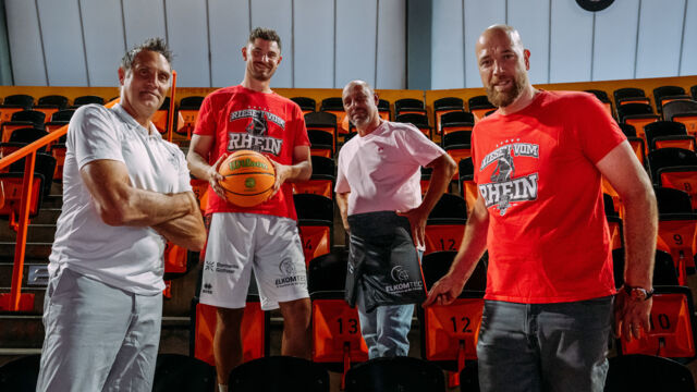 Hansi Gnad, Luca Kahl, Gerlando Matina und Axel Pleuger. Foto: Althoff