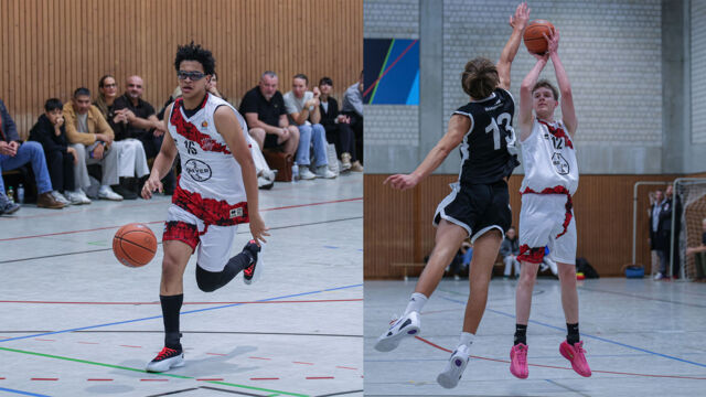 David Maïnassara Amadou (l.) und Niko Granderath fahren zum DBB. Fotos: Fankhauser