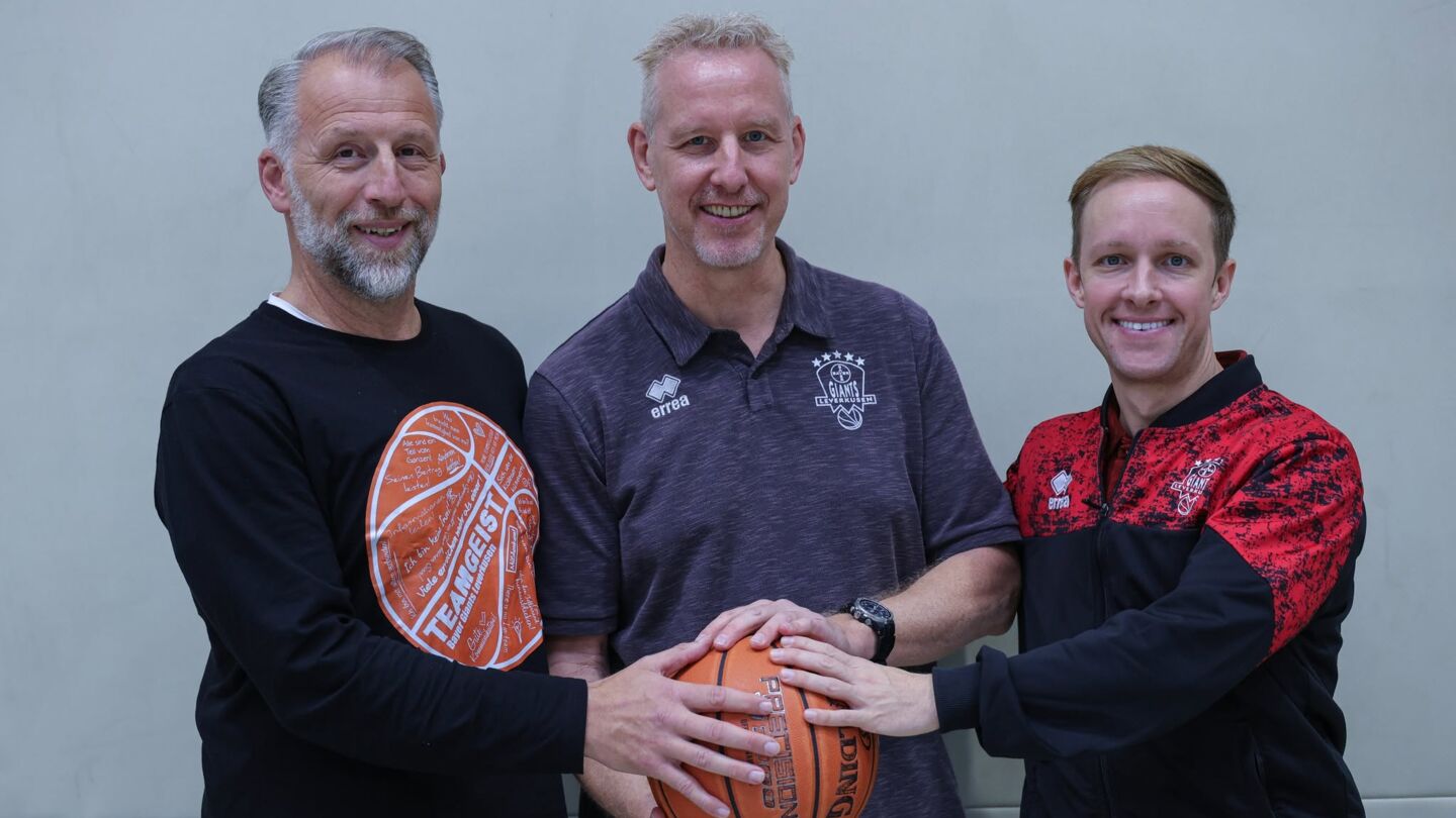 Das "NBBL-Trio" von links nach rechts: Frank Baum, Karsten Schul und Gerrit Burdag / Foto: Frank Fankhauser (@effefffoto)