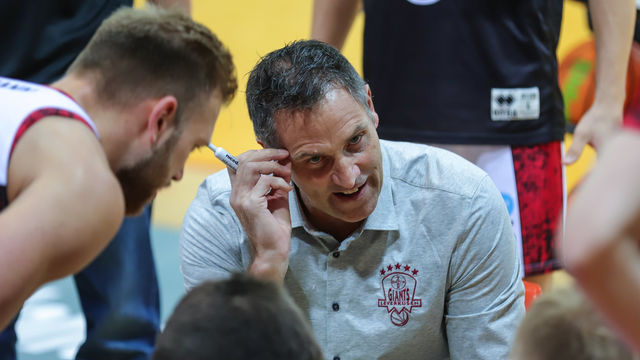 GIANTS-Coach Hansi Gnad freut sich auf die Partie gegen die Itzehoe Eagles / Foto: Frank Fankhauser