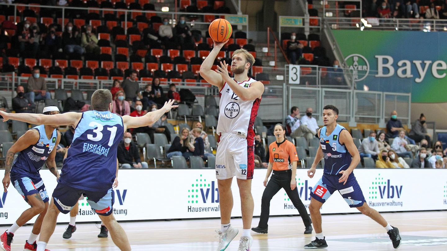 Mit 15 Punkten war Melvin Jostmann einer der beiden Topscorer der Begegnung / Foto: Michael Fleschenberg