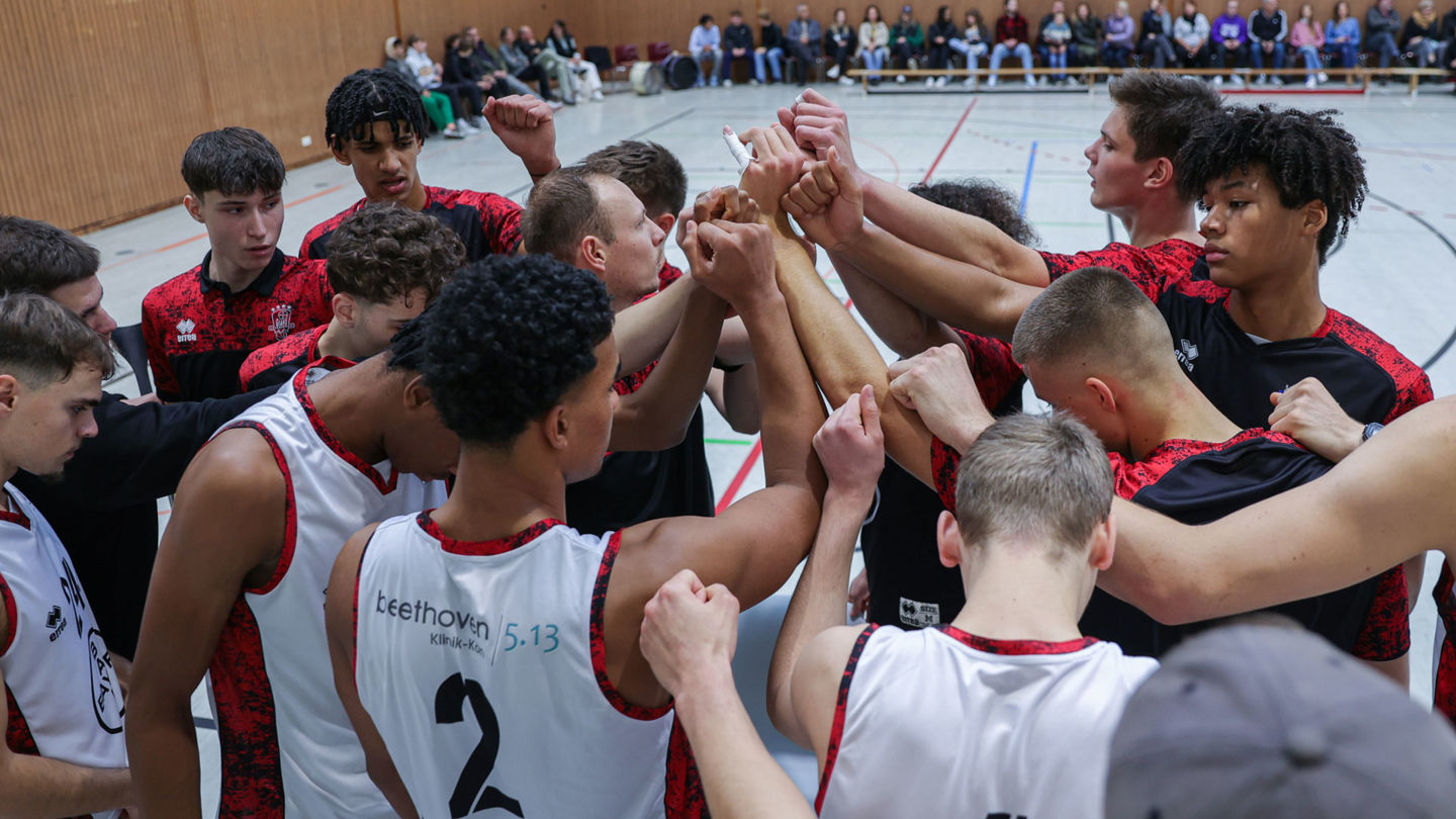 Die NBBL-Mannschaft der BAYER GIANTS steht im Viertelfinale. Foto: Fankhauser