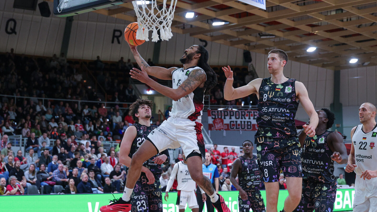 Will gegen Göttingen siegen: Donte Nicholas / Foto: Frank Fankhauser
