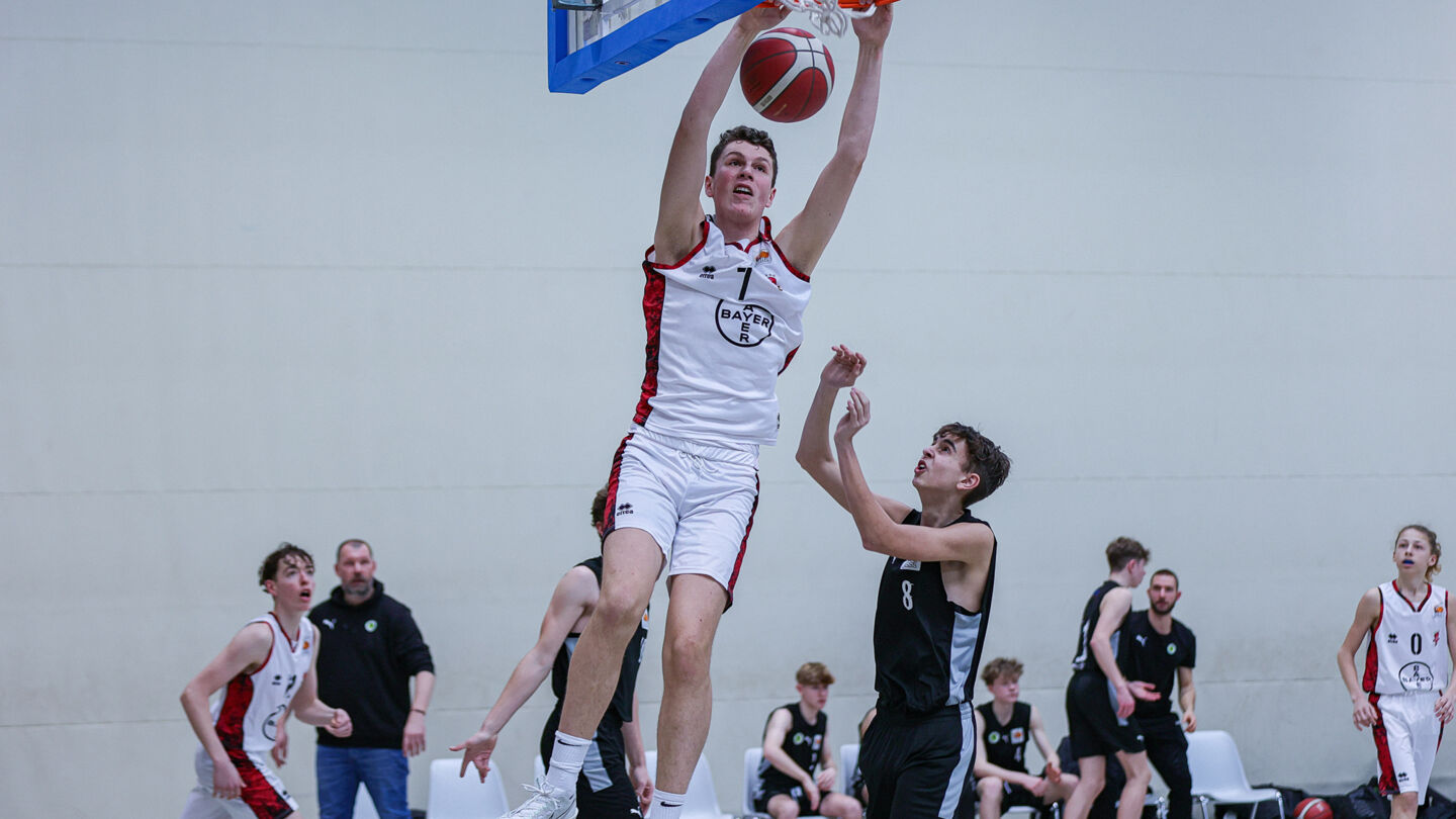 Lukas Klein war mit 34 Punkten und 37 Rebounds der überragende Spieler der GIANTS-JBBL. Foto: Fankhauser