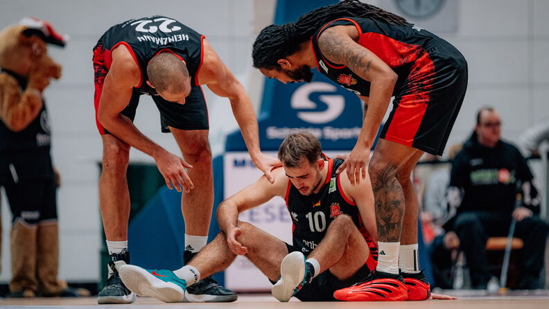 Aufstehen und weitermachen: Die GIANTS verlieren in Wolmirstedt / Foto: SBB Baskets