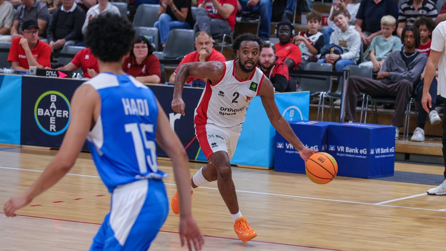 Branden Maughmer gewann mit seinen Teamkollegen in Weimar 68:66 / Foto: Frank Fankhauser (@effefffoto)