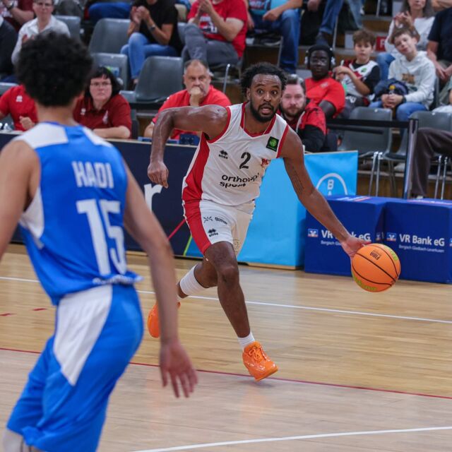 Branden Maughmer gewann mit seinen Teamkollegen in Weimar 68:66 / Foto: Frank Fankhauser (@effefffoto)