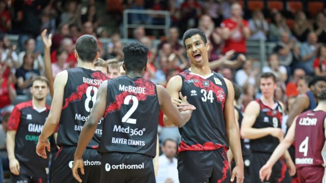 Gemeinsam wollen Trey McBride und Latrell Großkopf in München gewinnen / Foto: Michael Fleschenberg