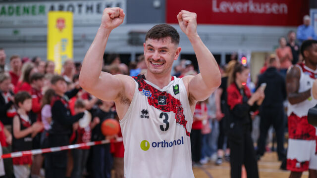 Möchte auch künftig mit den GIANTS feiern: Luca Finn Kahl / Foto: Frank Fankhauser