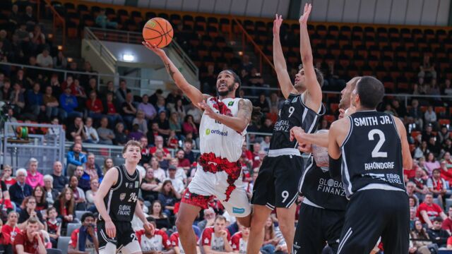 Donte Nicholas glänzte gegen die Dragons Rhöndorf / Foto: Frank Fankhauser