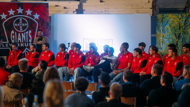 Die GIANTS 2026/2027 stellten sich den Partnern vor. Fotos: Althoff