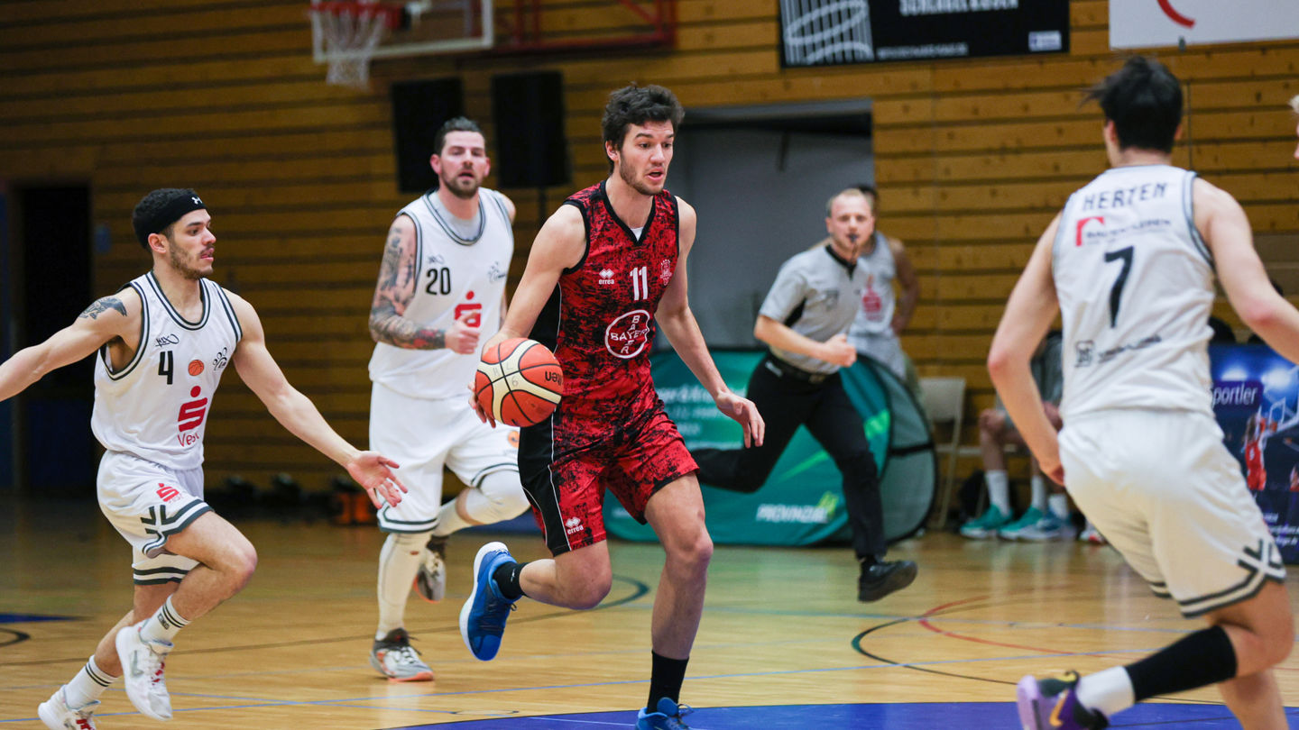 Mit Benjamin Nick (Foto), Michael Kuczmann und Tim Schönborn stehen gleich drei ProB-Meister von 2019 am 20.01.2023 auf dem Parkett / Foto: Frank Fankhauser (@effefffoto)