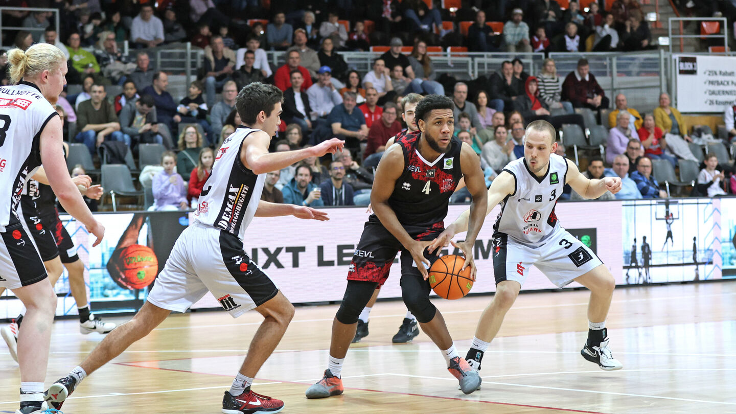War erstmalig Topscorer der GIANTS in 2023/24: Quadre Lollis Jr. / Foto: Michael Fleschenberg