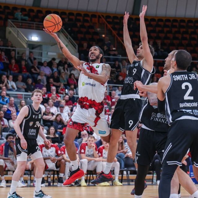 Donte Nicholas glänzte gegen die Dragons Rhöndorf / Foto: Frank Fankhauser